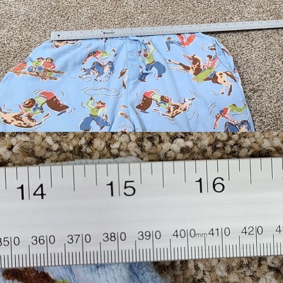Nick & Nora Cowboy Western Pajamas Y2k Size Medium - Picture 13 of 17